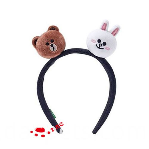 oso ans conejo dos cabezas hairband bear ans rabbit two heads hairband